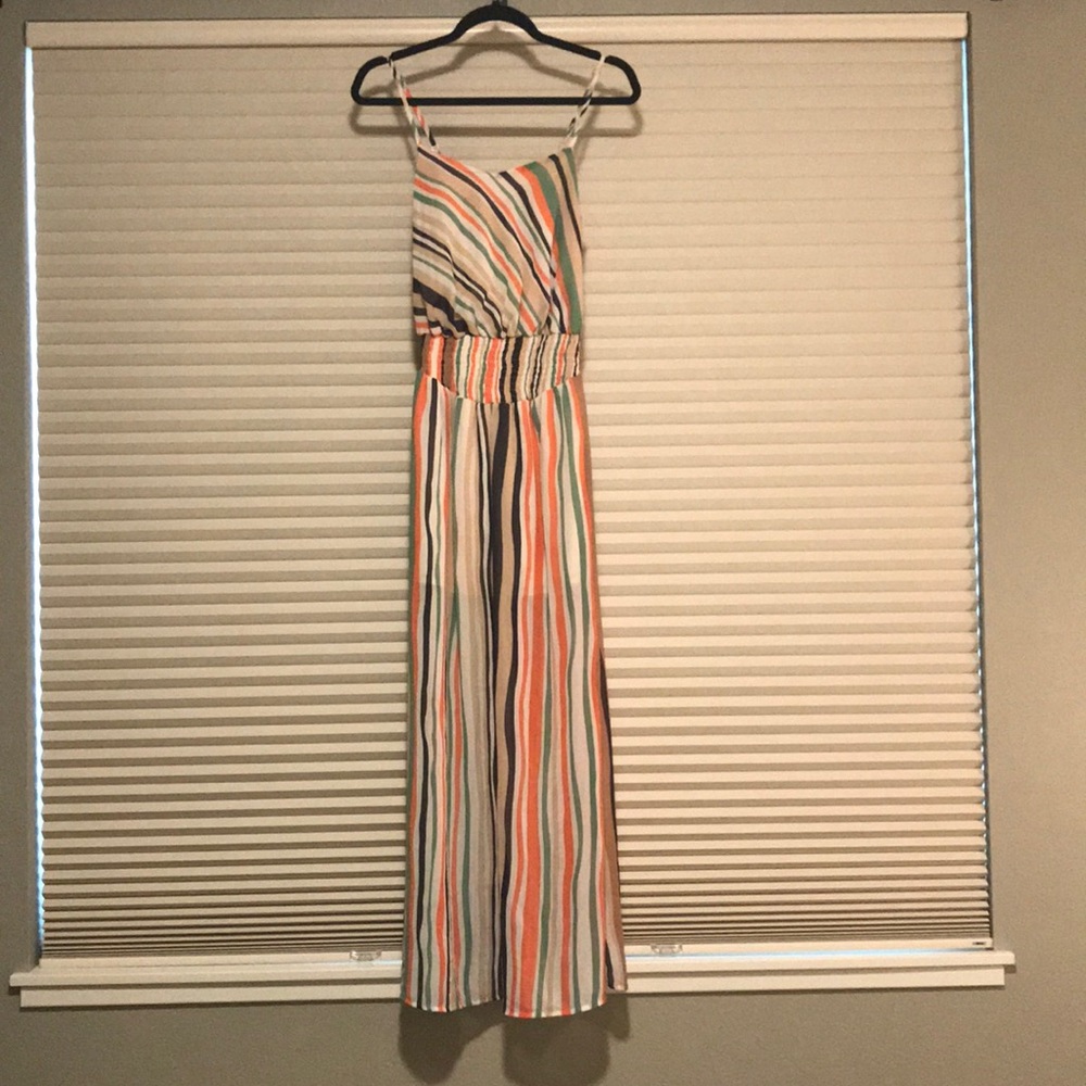 Striped Maxi Dress